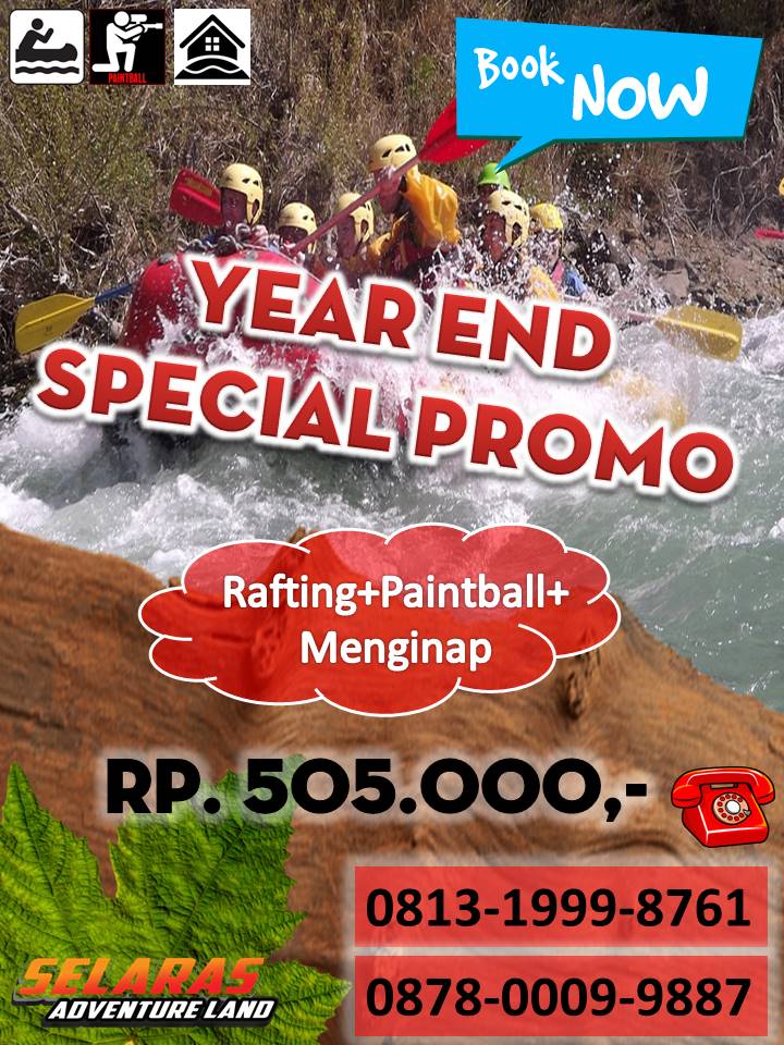 promo arung jeram akhir tahun 2018